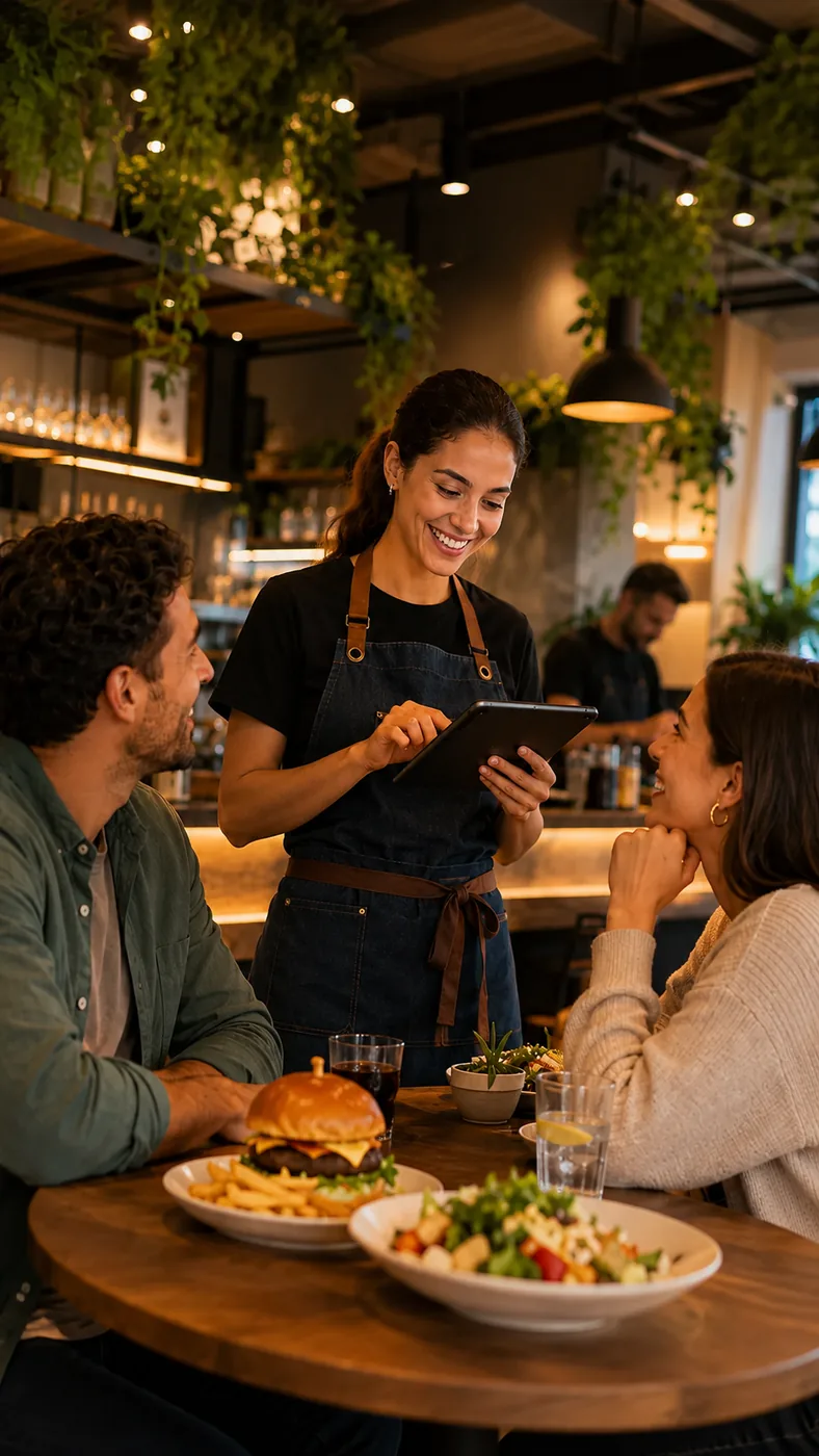 Sistema básico para pedidos gastronómicos y atención digital